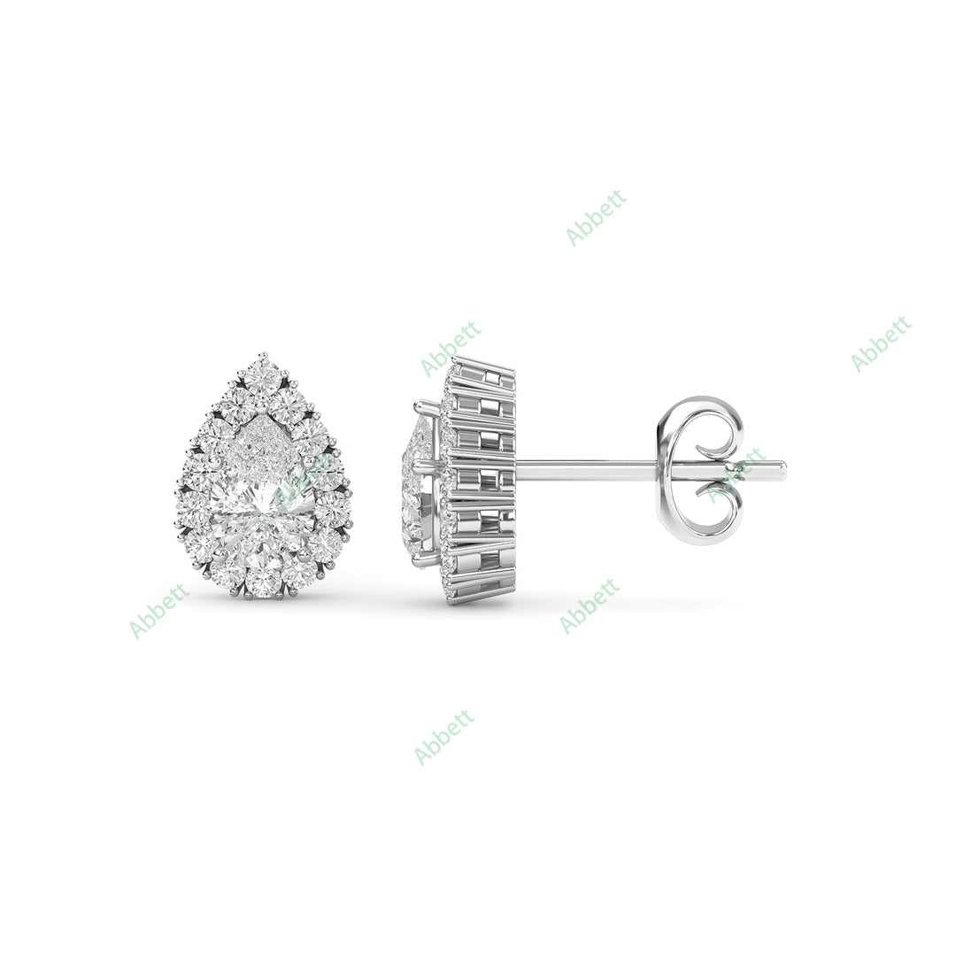 Halo Stud Earring STHA021