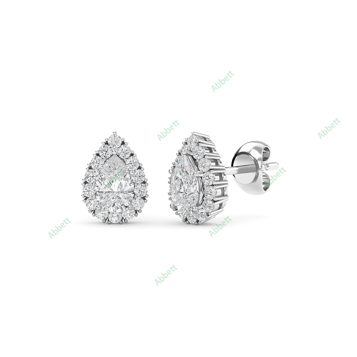 Halo Stud Earring STHA021