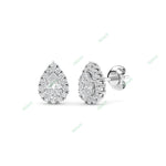 Load image into Gallery viewer, Halo Stud Earring STHA021