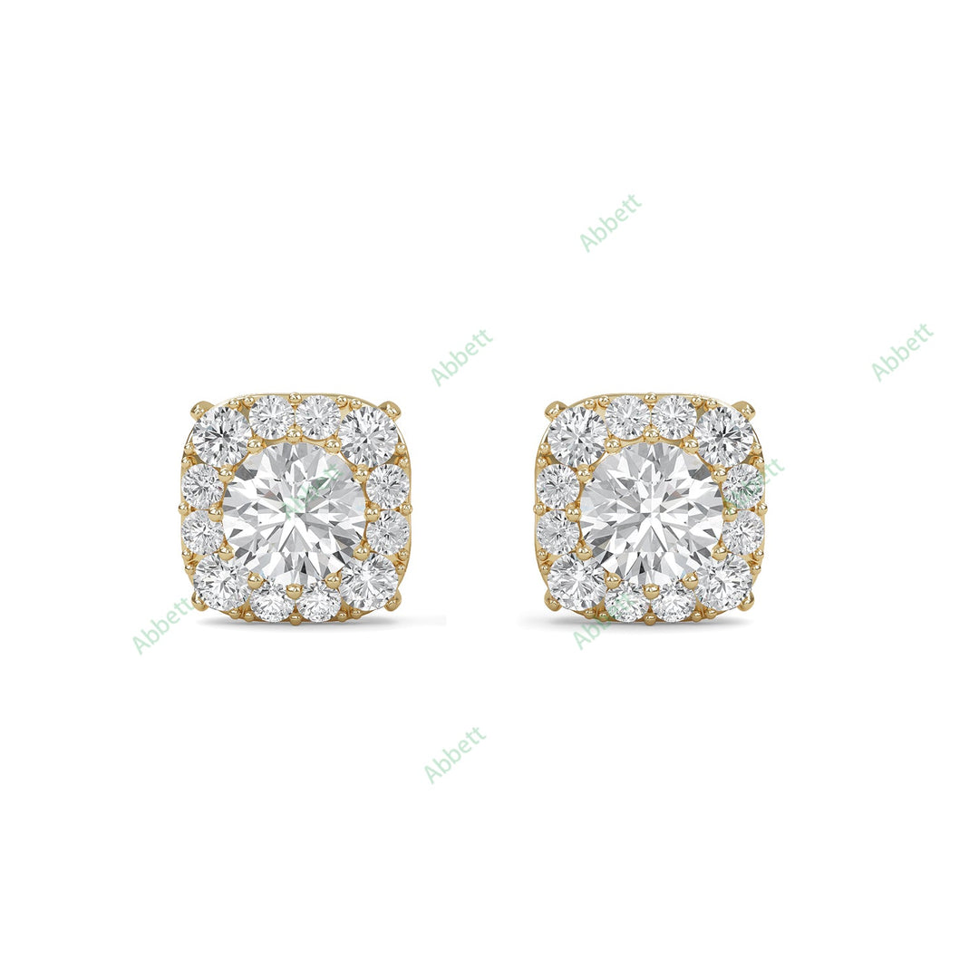 Halo Stud Earring STHA024