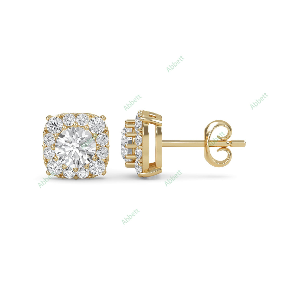 Halo Stud Earring STHA024