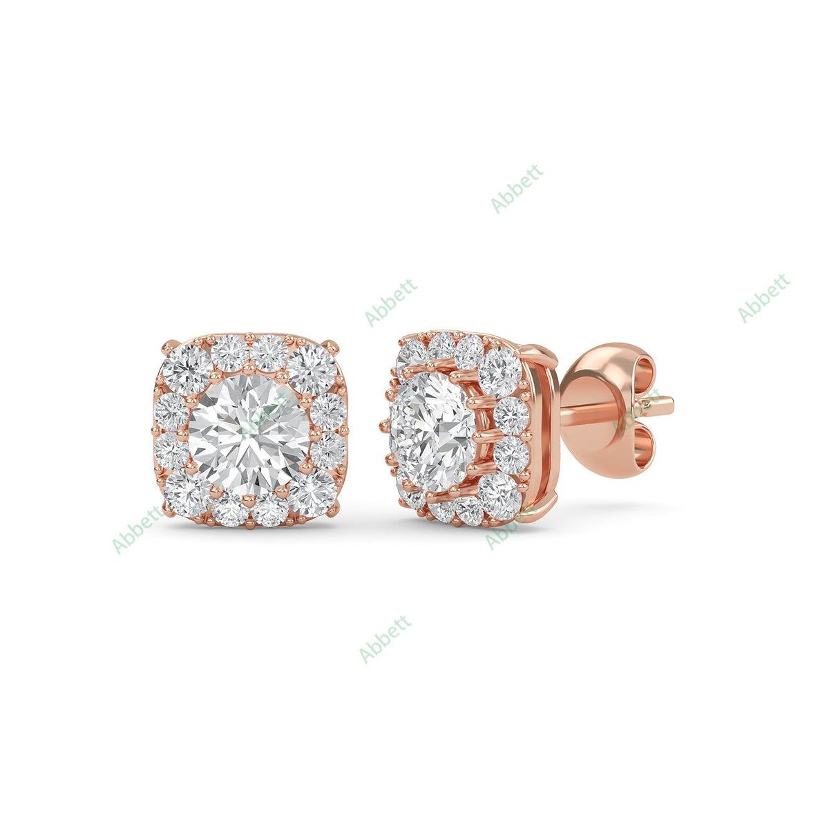 Halo Stud Earring STHA024