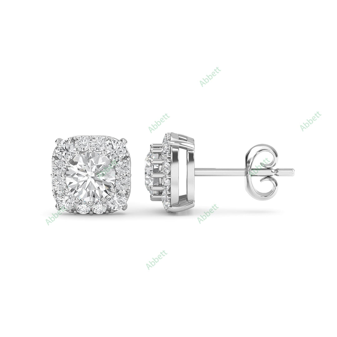 Halo Stud Earring STHA024