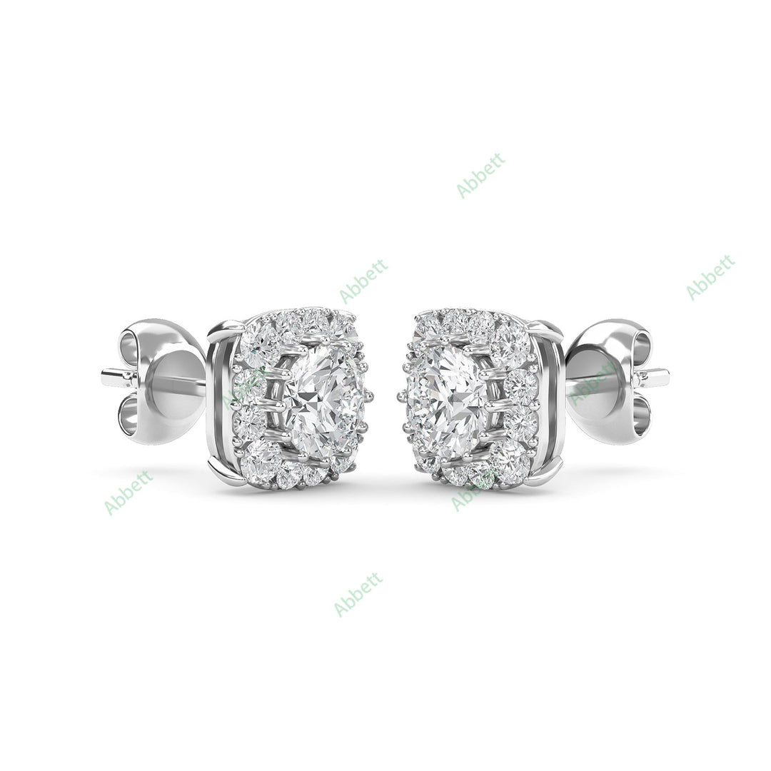 Halo Stud Earring STHA024