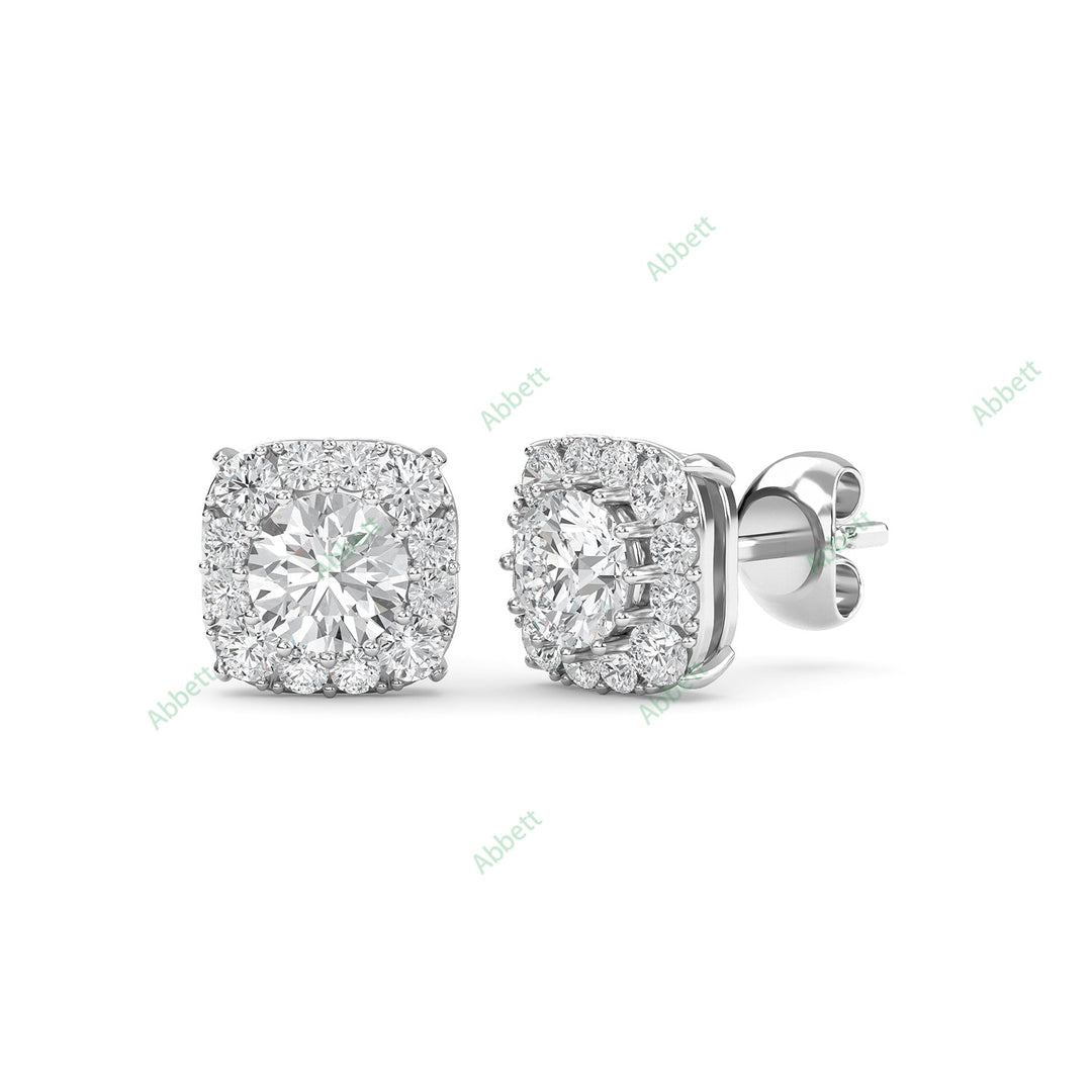 Halo Stud Earring STHA024