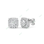 Load image into Gallery viewer, Halo Stud Earring STHA024