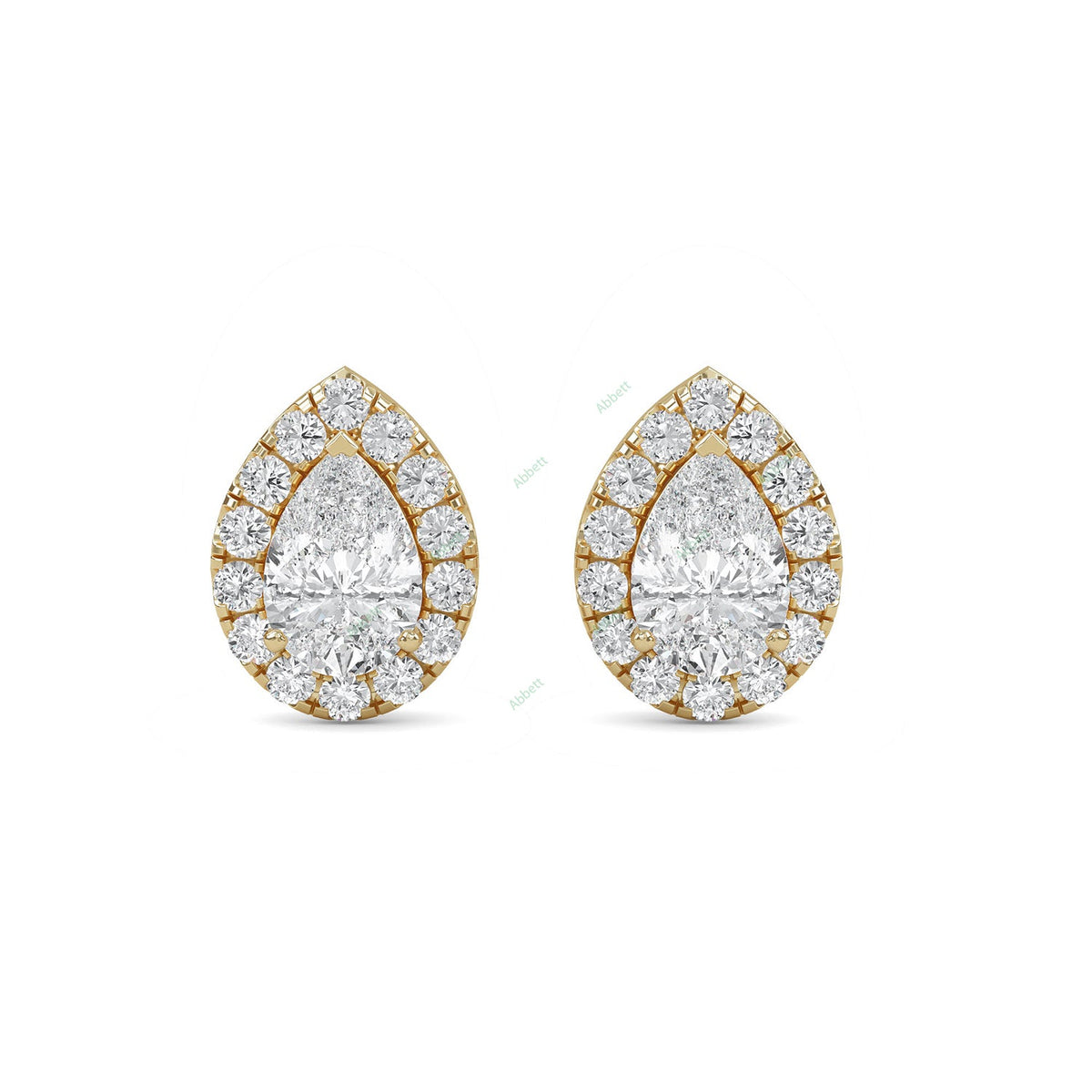 Halo Stud Earring STHA027