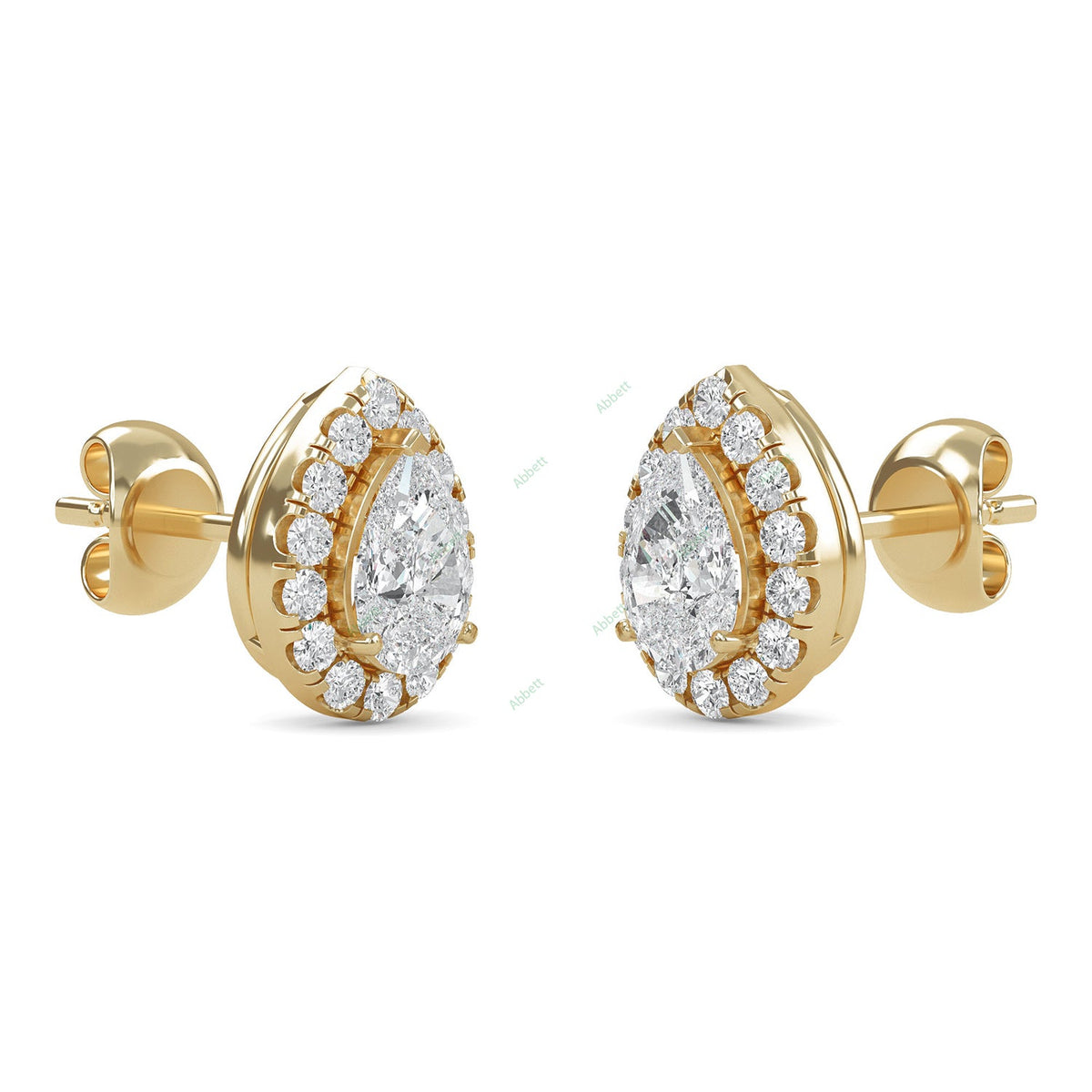 Halo Stud Earring STHA027