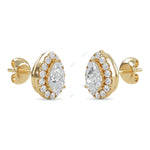 Load image into Gallery viewer, Halo Stud Earring STHA027
