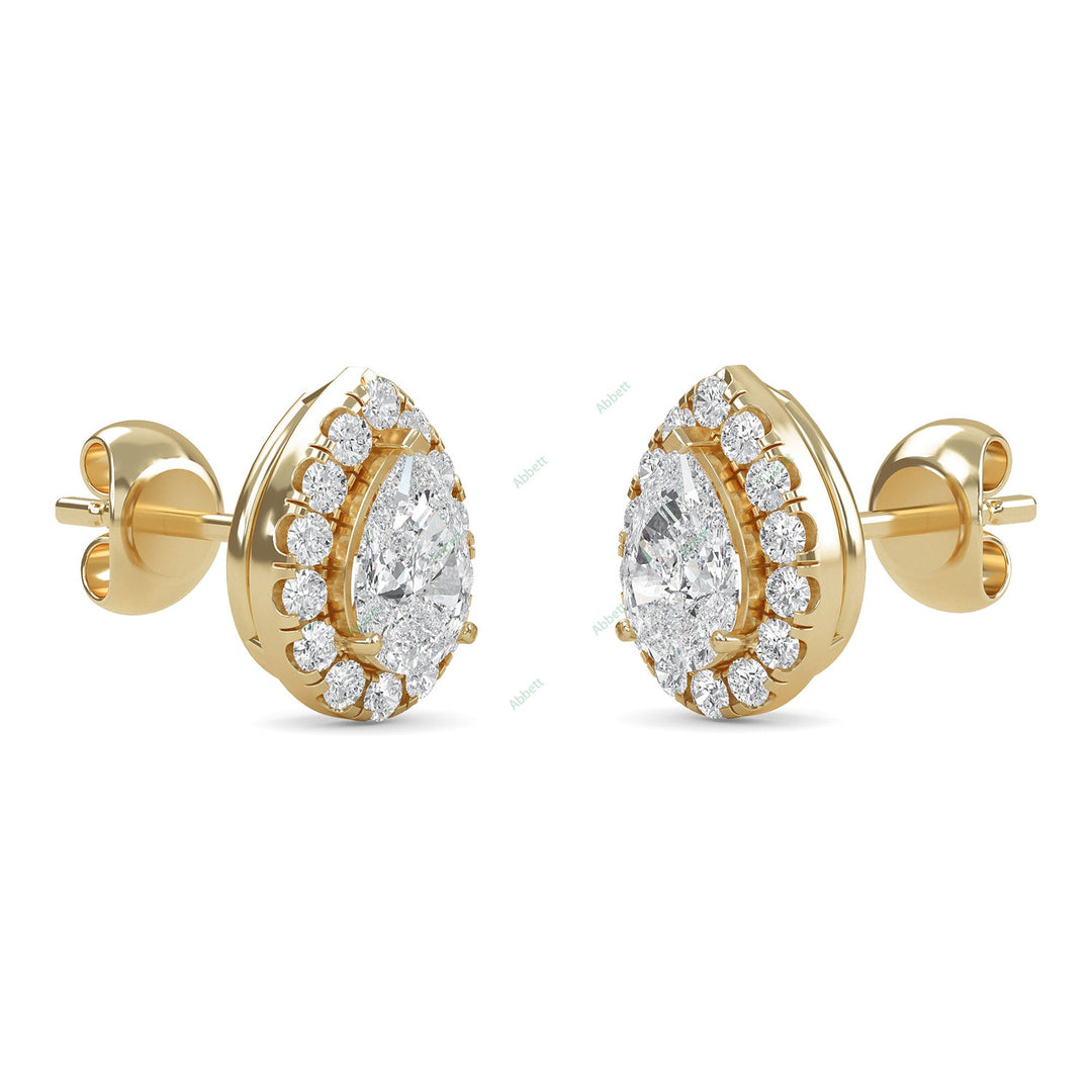 Halo Stud Earring STHA027