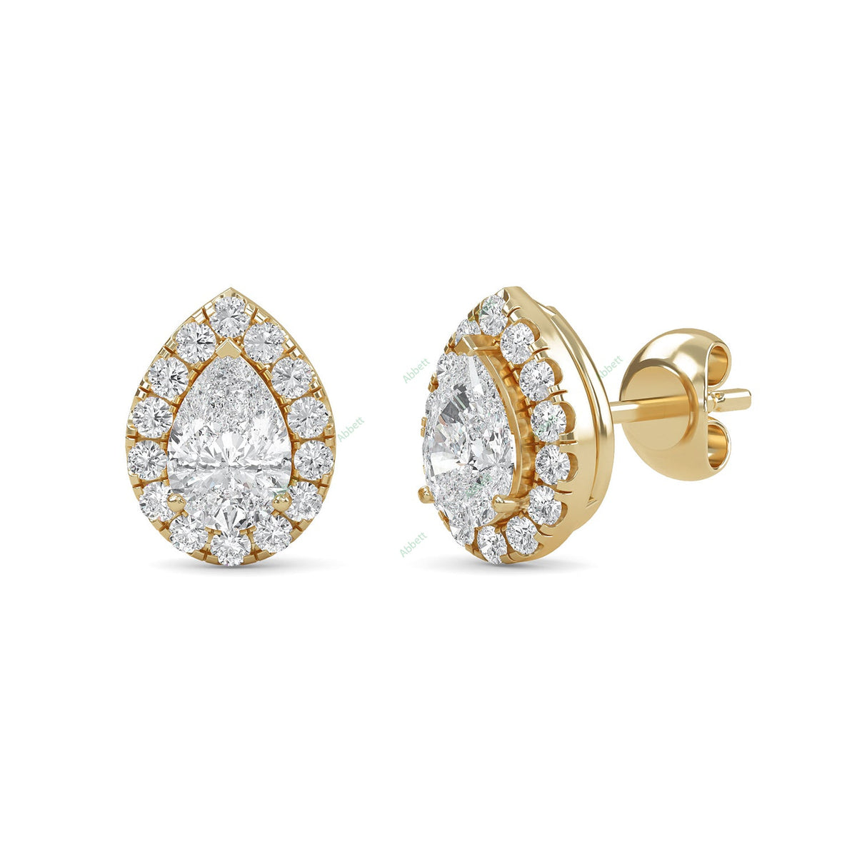 Halo Stud Earring STHA027