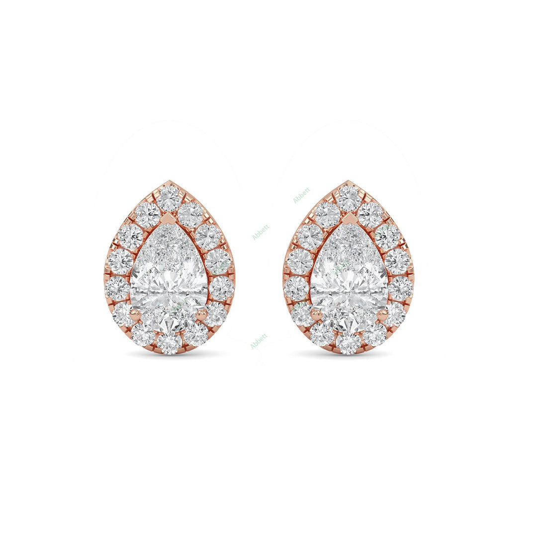 Halo Stud Earring STHA027