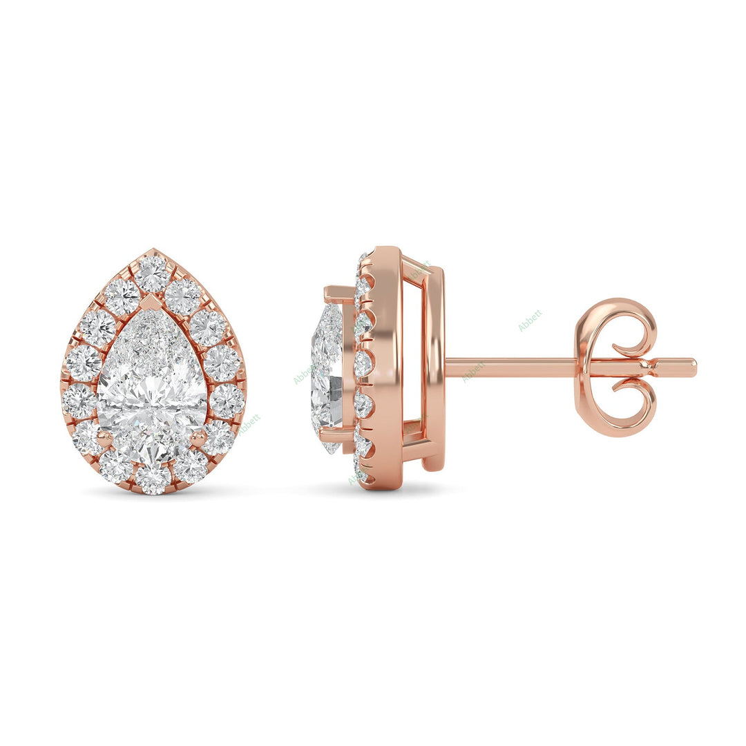 Halo Stud Earring STHA027