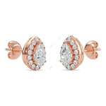 Load image into Gallery viewer, Halo Stud Earring STHA027
