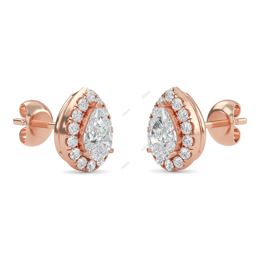 Halo Stud Earring STHA027