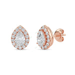 Load image into Gallery viewer, Halo Stud Earring STHA027
