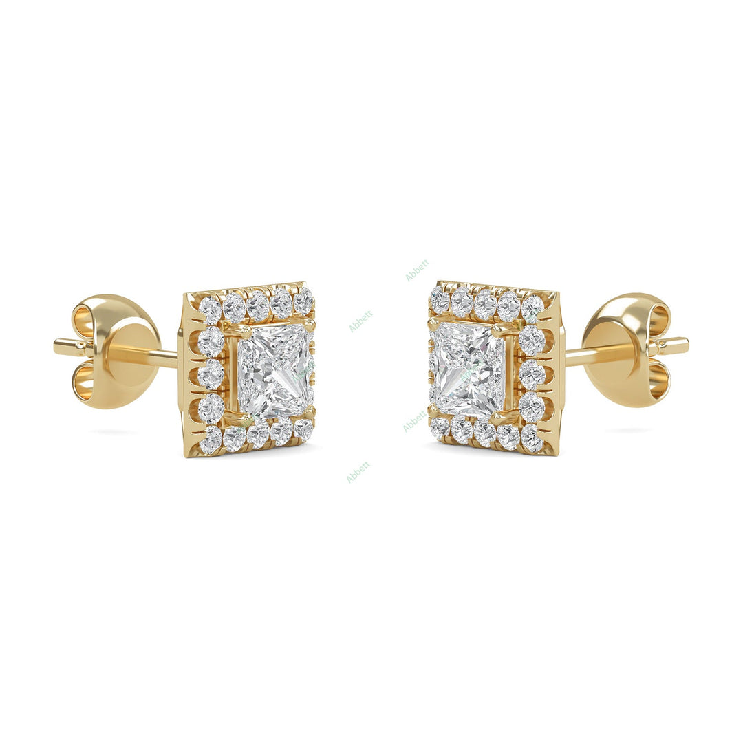 Halo Stud Earring STHA028