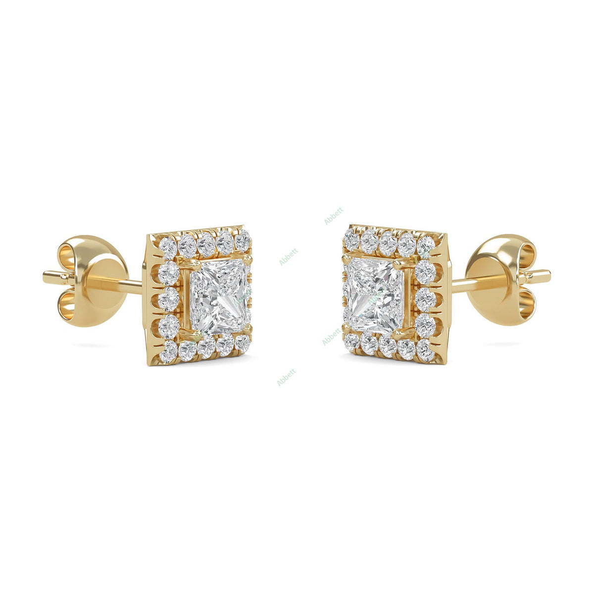 Halo Stud Earring STHA028
