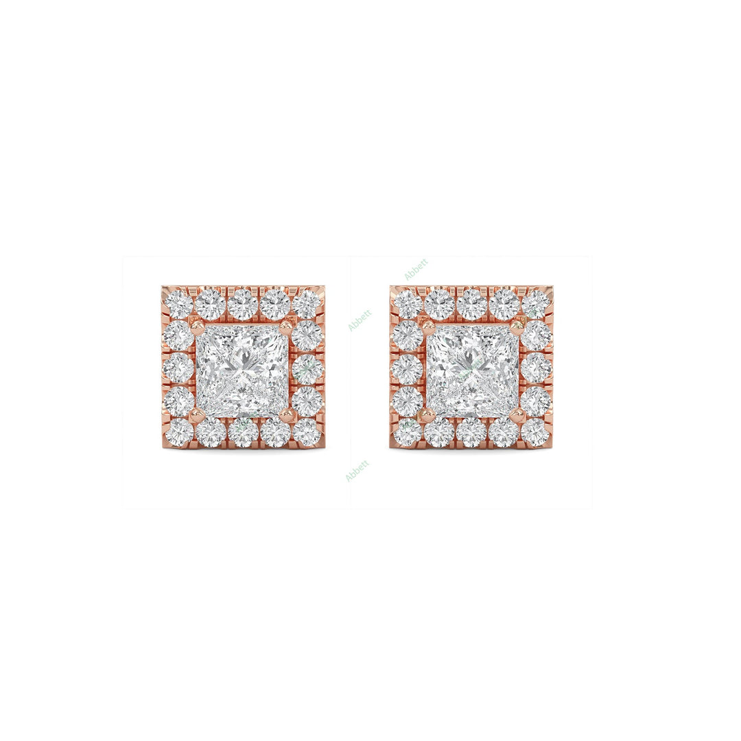 Halo Stud Earring STHA028