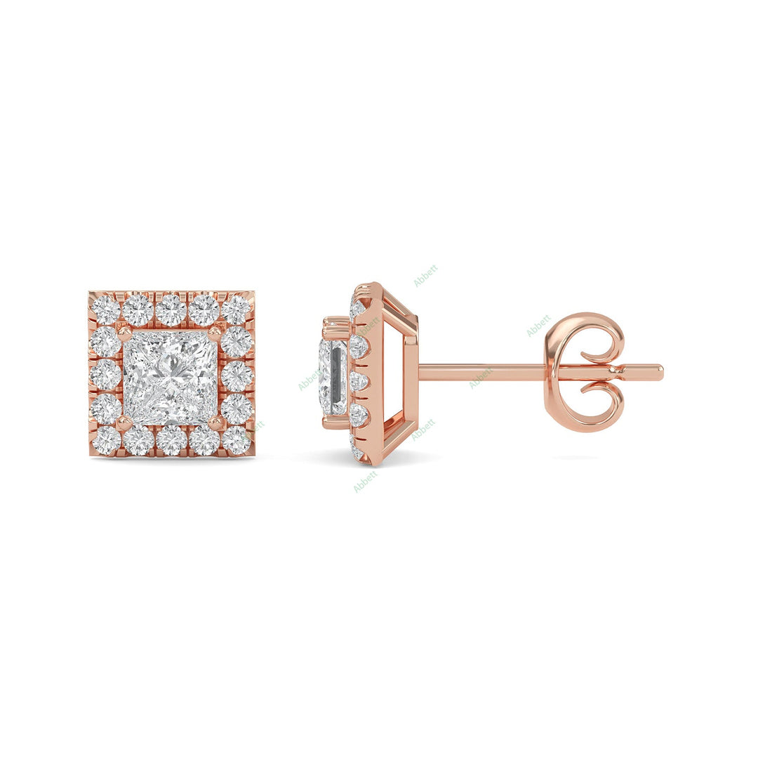 Halo Stud Earring STHA028