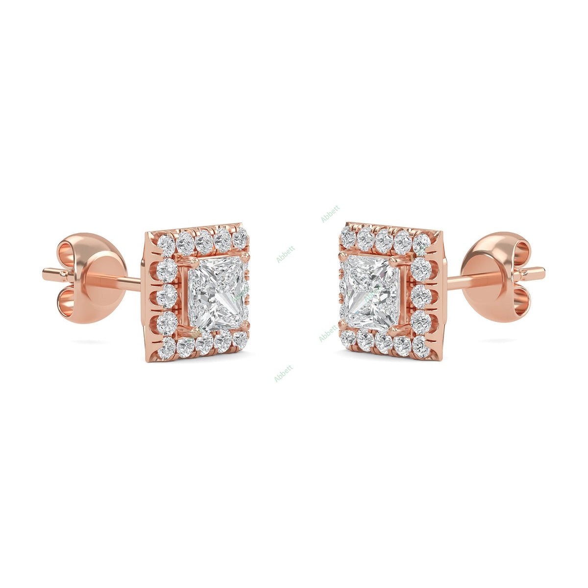 Halo Stud Earring STHA028