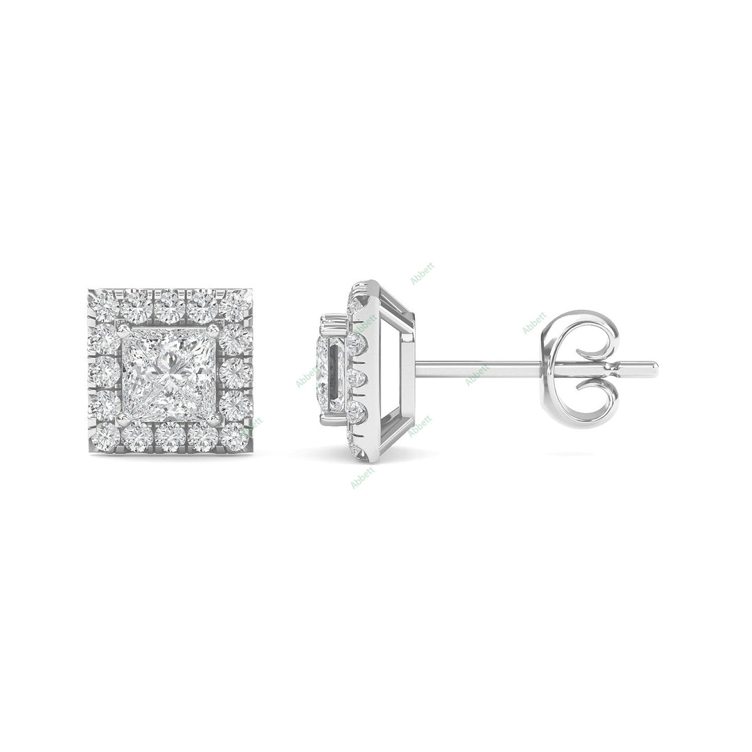 Halo Stud Earring STHA028