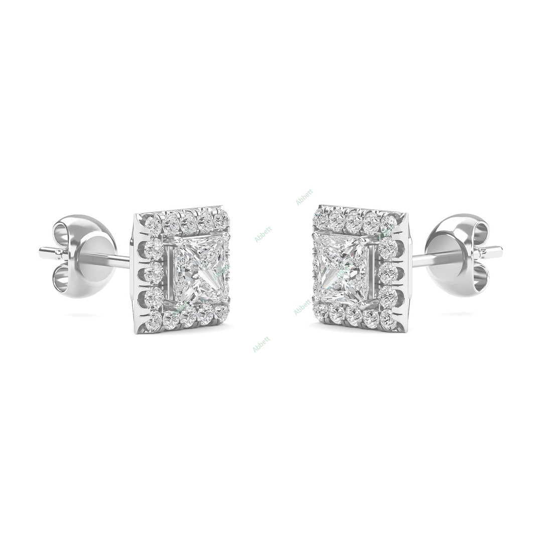 Halo Stud Earring STHA028