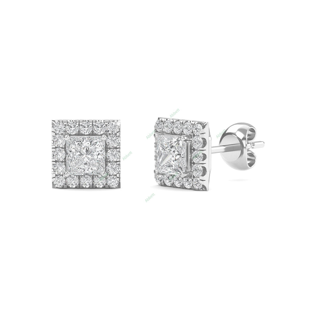Halo Stud Earring STHA028
