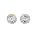 Load image into Gallery viewer, Halo Stud Earring STHA029
