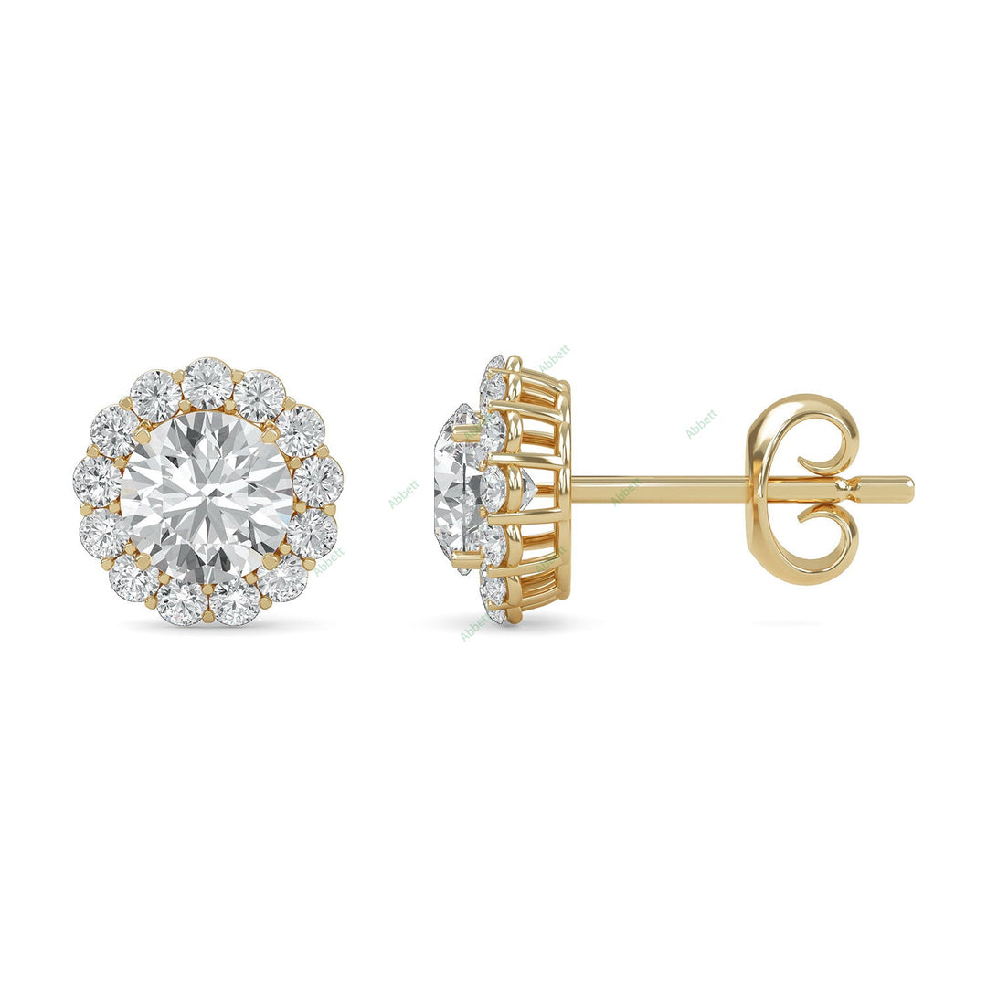 Halo Stud Earring STHA029