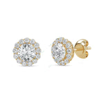 Load image into Gallery viewer, Halo Stud Earring STHA029
