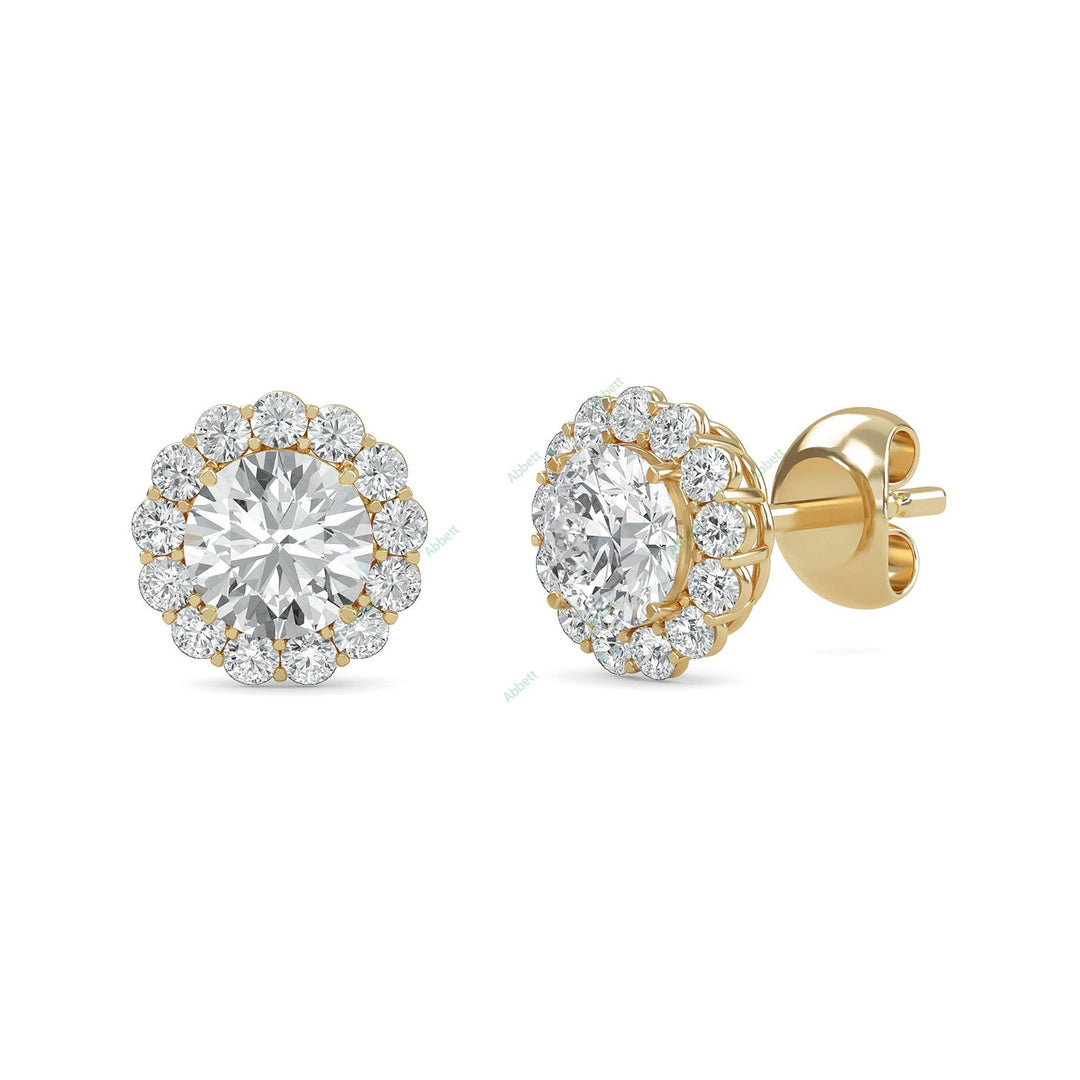 Halo Stud Earring STHA029