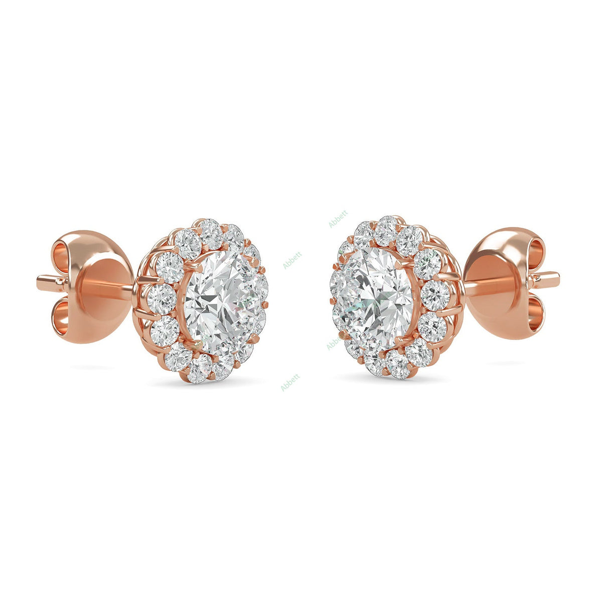 Halo Stud Earring STHA029