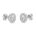 Load image into Gallery viewer, Halo Stud Earring STHA029
