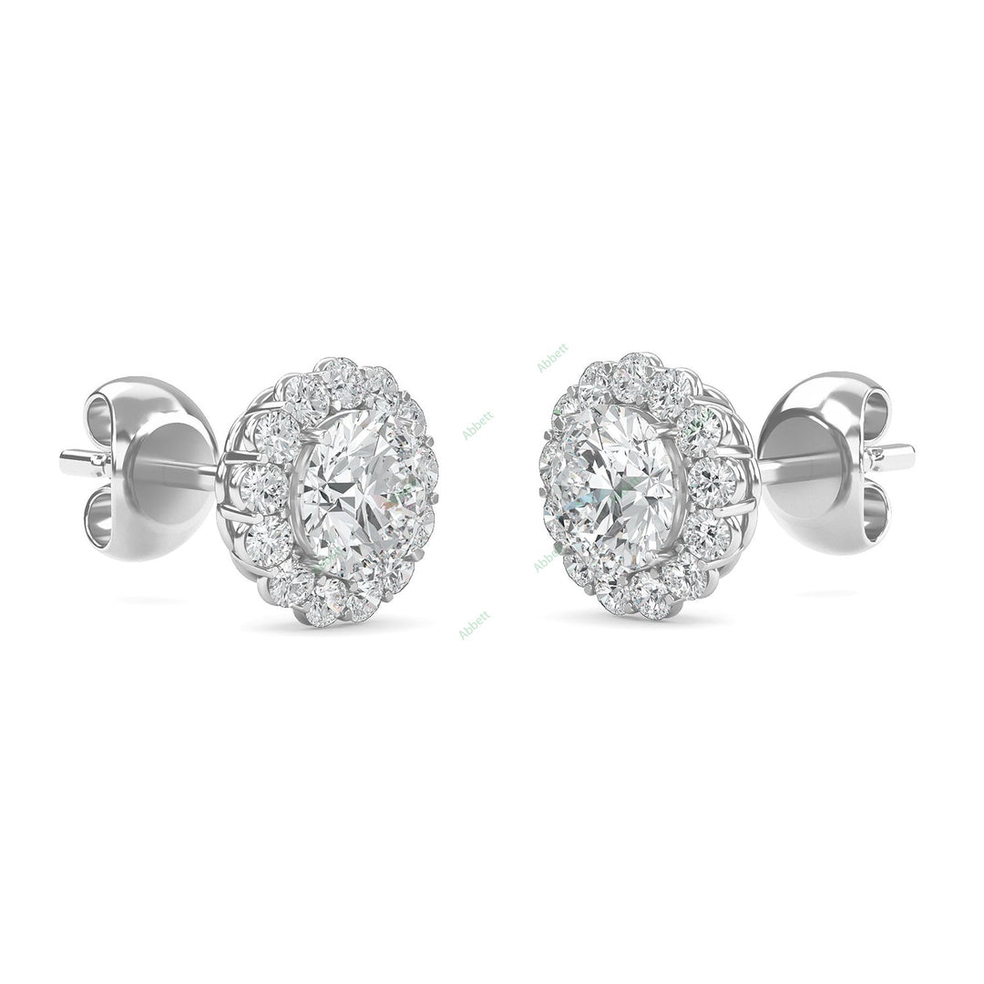 Halo Stud Earring STHA029