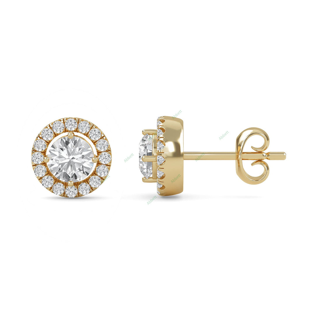 Halo Stud Earring STHA030