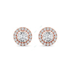 Load image into Gallery viewer, Halo Stud Earring STHA030
