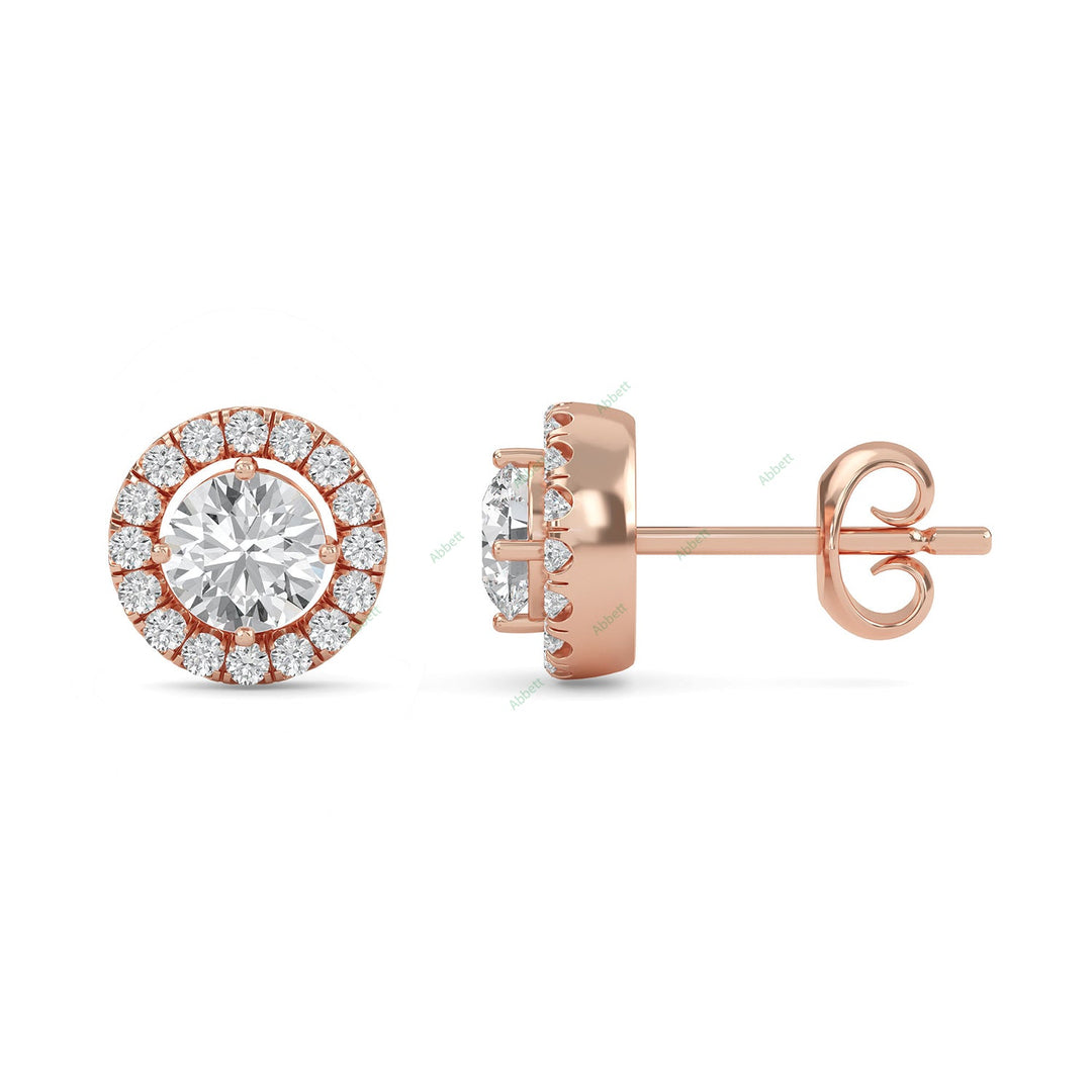 Halo Stud Earring STHA030