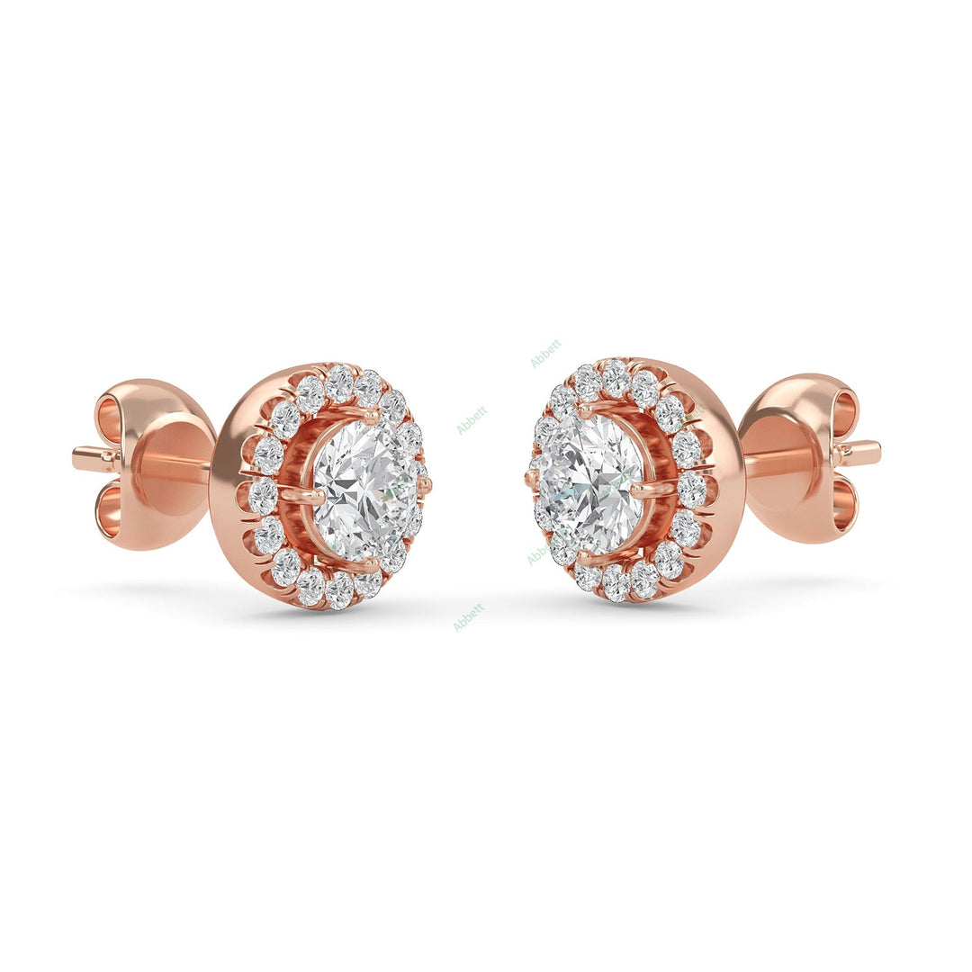 Halo Stud Earring STHA030
