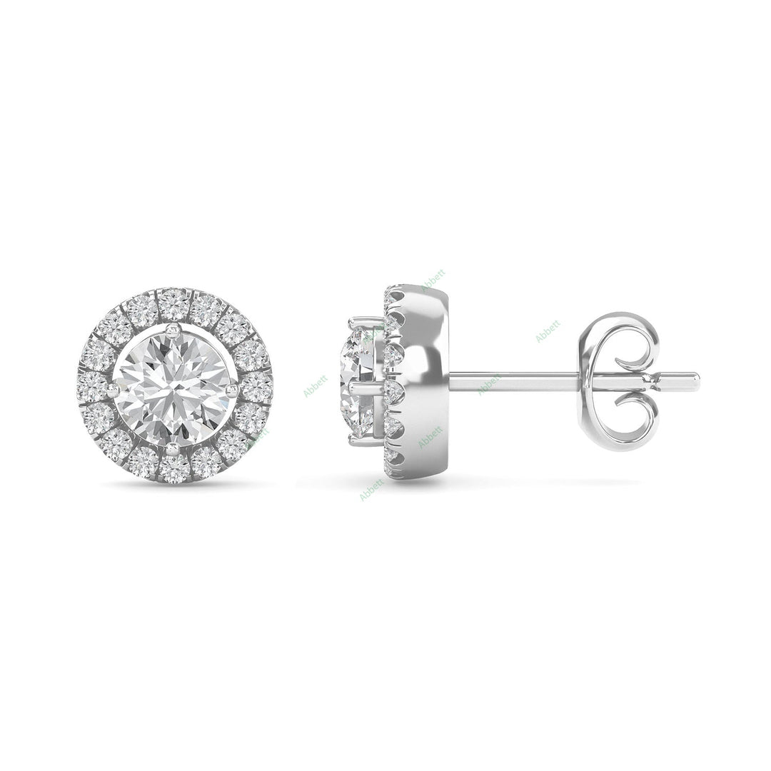 Halo Stud Earring STHA030