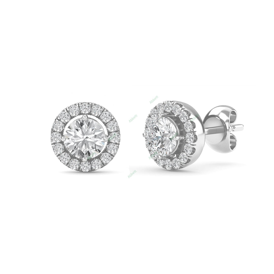Halo Stud Earring STHA030