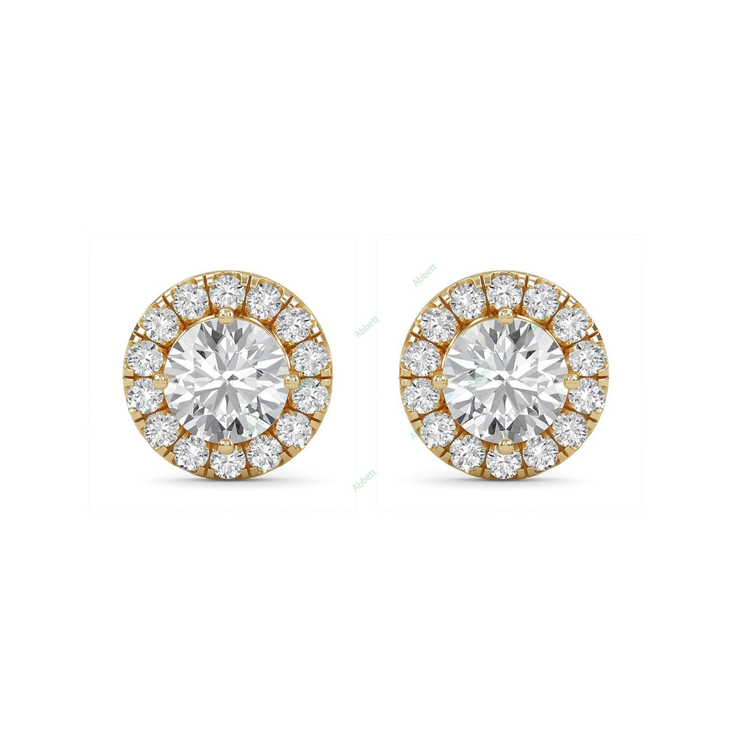 Halo Stud Earring STHA031