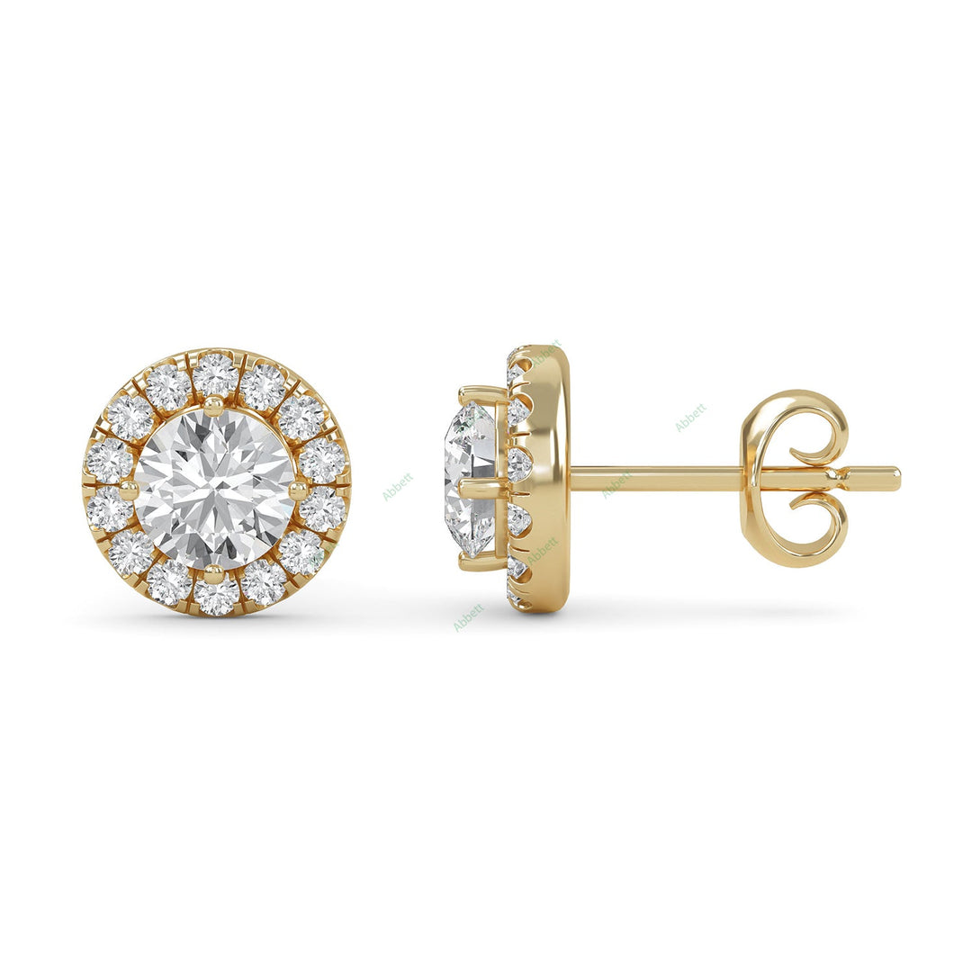 Halo Stud Earring STHA031