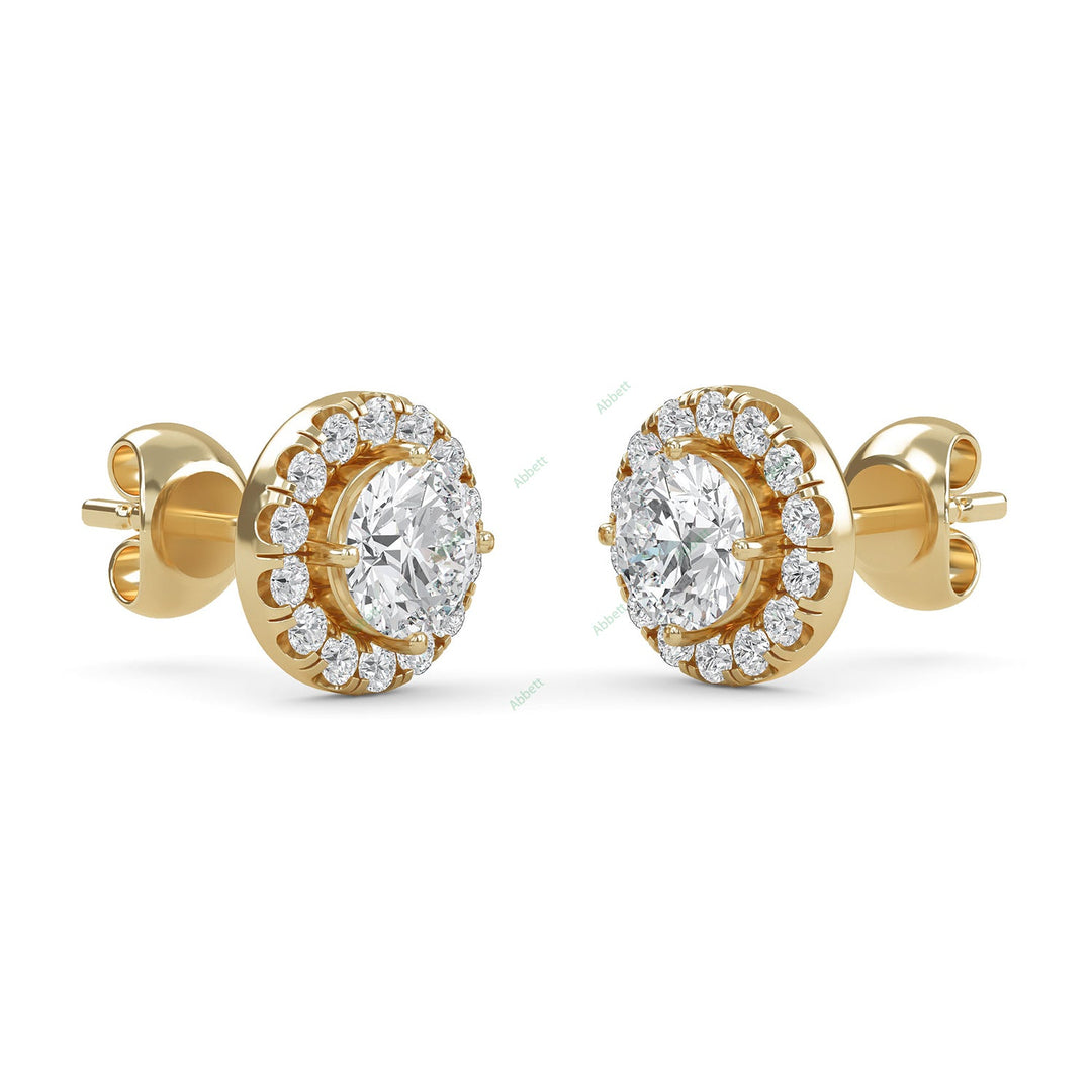 Halo Stud Earring STHA031