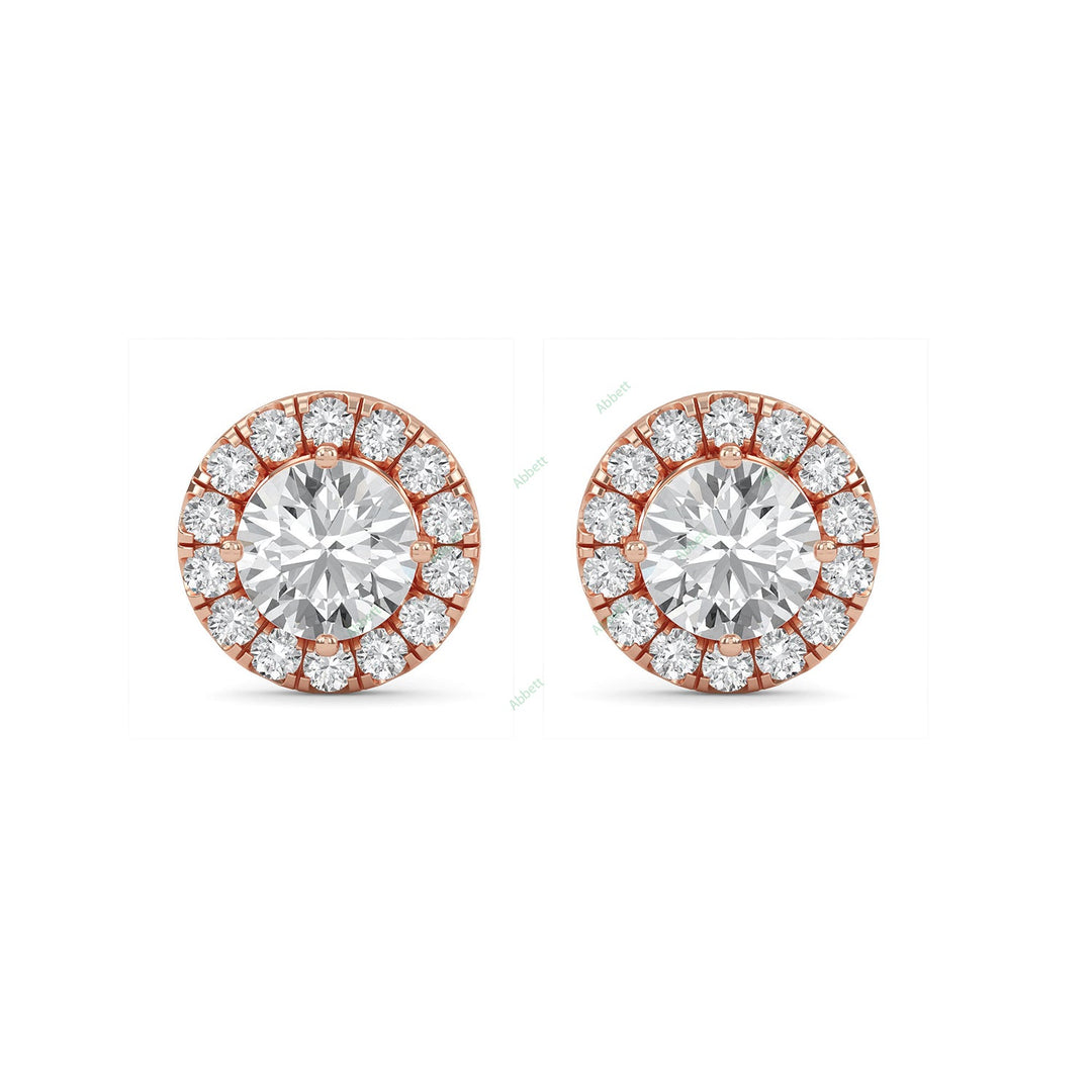 Halo Stud Earring STHA031