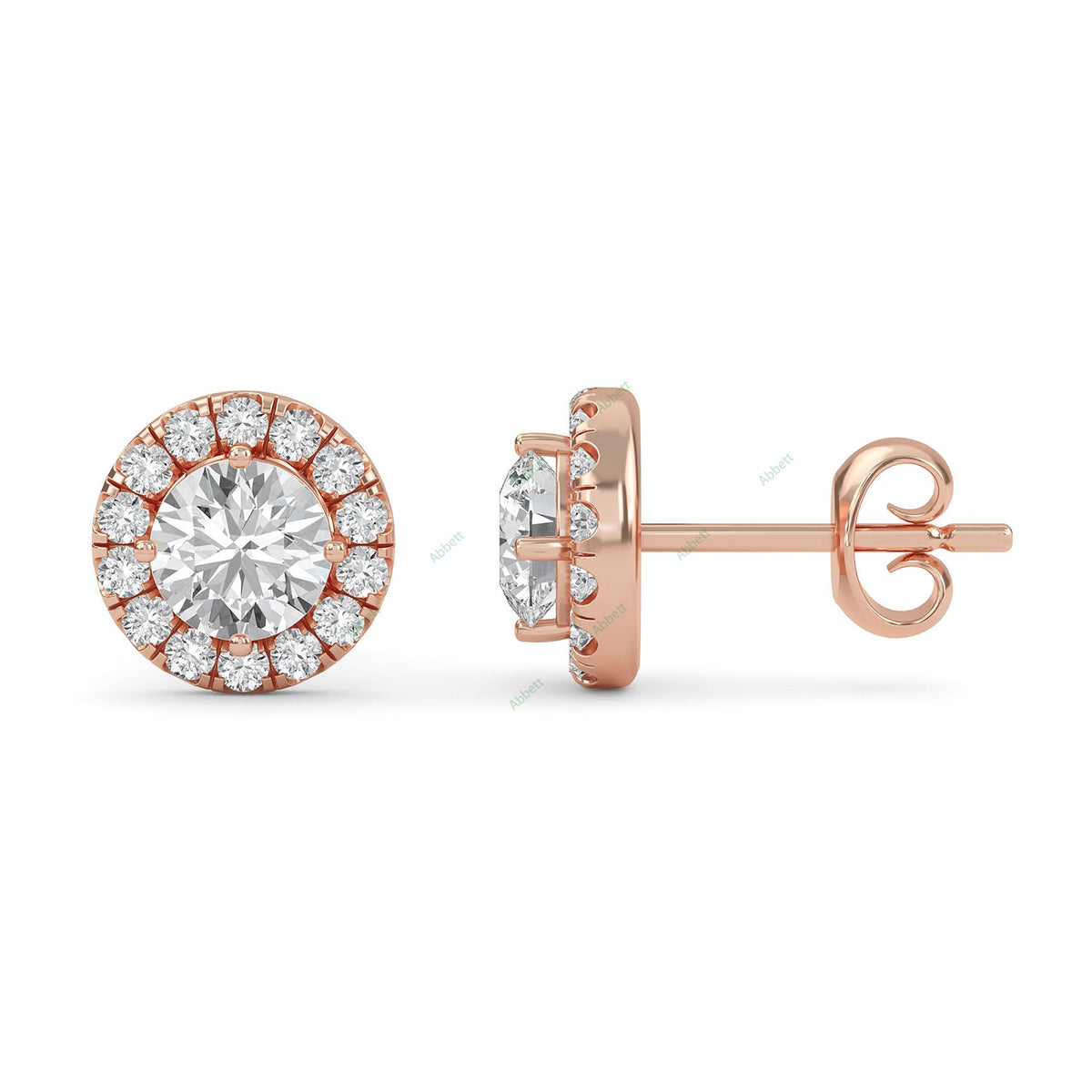Halo Stud Earring STHA031