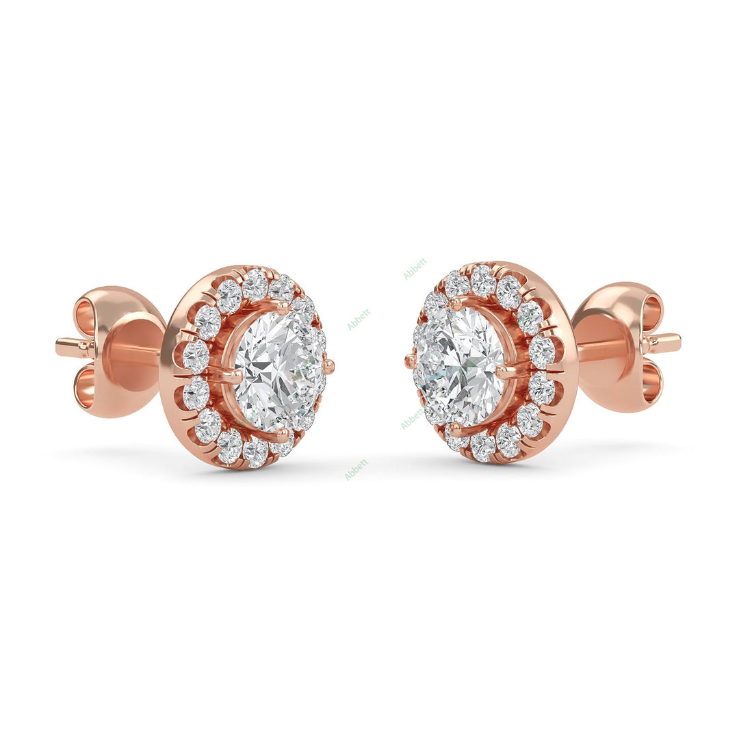 Halo Stud Earring STHA031