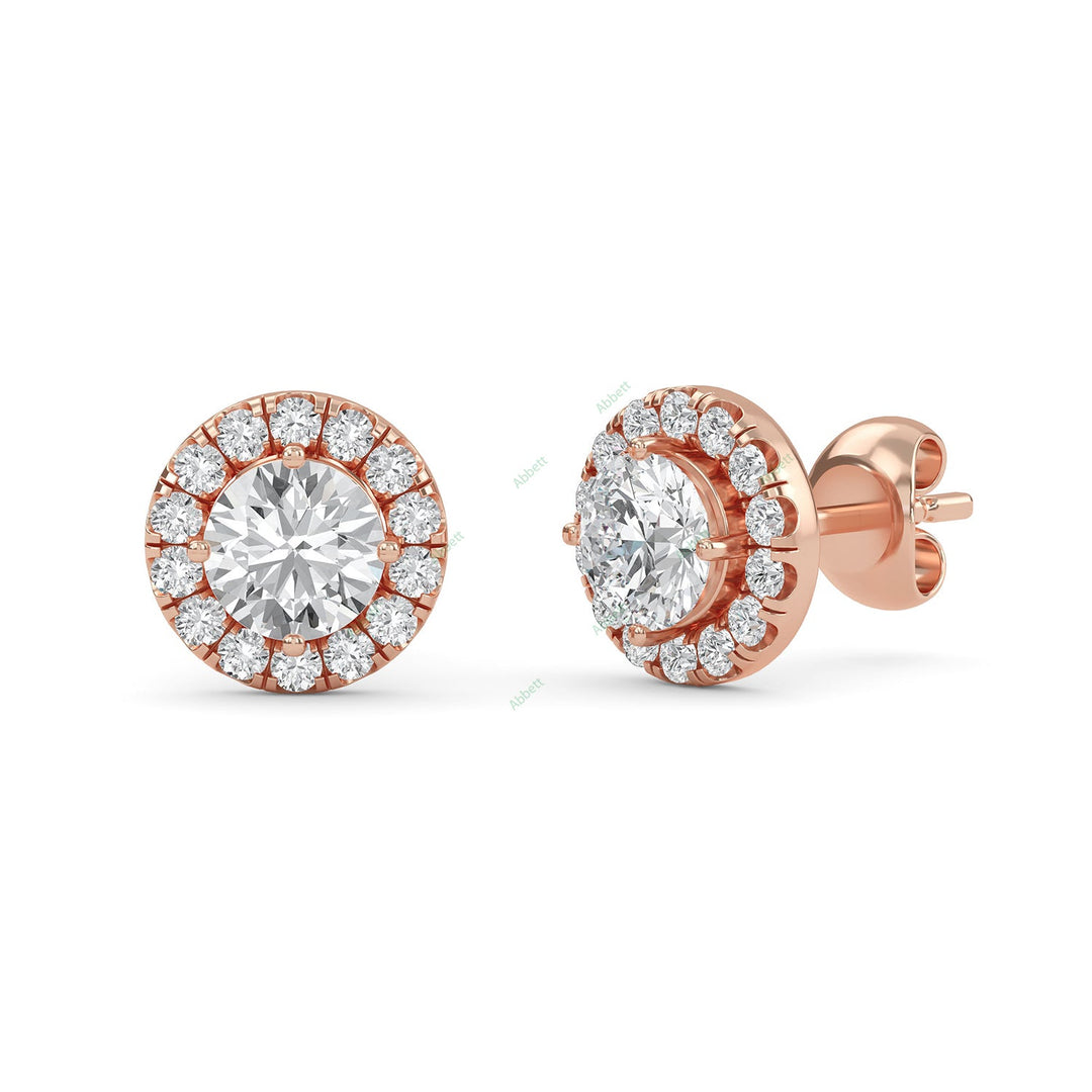Halo Stud Earring STHA031