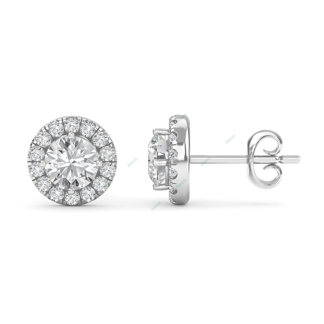 Halo Stud Earring STHA031