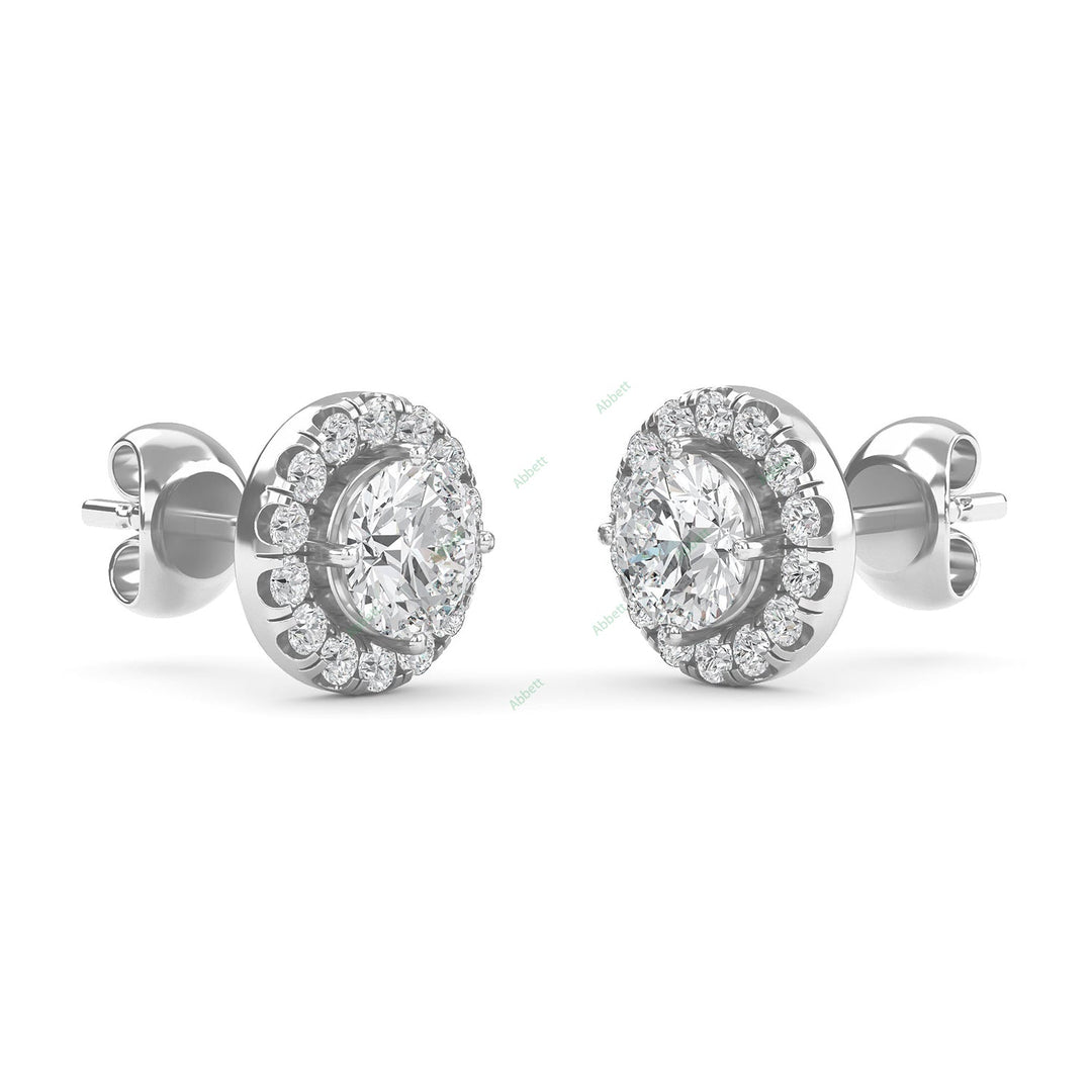 Halo Stud Earring STHA031